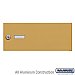Salsbury 3652GLD Replacement Door and Lock Standard B Size for 4B+ Horizontal Mailbox with 2 Keys