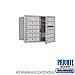 Salsbury 3706D-09AFP 4C Horizontal Mailbox 6 Door High Unit 23 1/2 Inches Double Column 9 MB1 Doors Front Loading Private Access