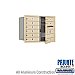 Salsbury 3706D-09SFP 4C Horizontal Mailbox 6 Door High Unit 23 1/2 Inches Double Column 9 MB1 Doors Front Loading Private Access