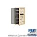 Salsbury 3706S-04SFP 4C Horizontal Mailbox 6 Door High Unit 23 1/2 Inches Single Column 4 MB1 Doors Front Loading Private Access