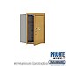 Salsbury 3706S-1PGFP 4C Horizontal Mailbox 6 Door High Unit 23 1/2 Inches Single Column Stand Alone Parcel Locker 1 PL6 Front Loading Private Access