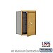 Salsbury 3706S-1PGFU 4C Horizontal Mailbox 6 Door High Unit 23 1/2 Inches Single Column Stand Alone Parcel Locker 1 PL6 Front Loading USPS Access