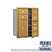 Salsbury 3710D-06GFP 4C Horizontal Mailbox 10 Door High Unit 37 1/2 Inches Double Column 6 MB2 Doors / 1 PL6 Front Loading Private Access