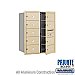 Salsbury 3710D-09SFP 4C Horizontal Mailbox 10 Door High Unit 37 1/2 Inches Double Column 9 MB2 Doors Front Loading Private Access