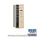 Salsbury 3710S-03SFP 4C Horizontal Mailbox 10 Door High Unit 37 1/2 Inches Single Column 3 MB1 Doors / 1 PL5 Front Loading Private Access
