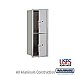 Salsbury 3710S-2PAFU 4C Horizontal Mailbox 10 Door High Unit 37 1/2 Inches Single Column 2 PL5s Front Loading USPS Access