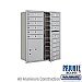 Salsbury 3711D-15AFP 4C Horizontal Mailbox 11 Door High Unit 41 Inches Double Column 15 MB1 Doors / 1 PL5 Front Loading Private Access