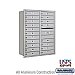 Salsbury 3711D-19ARU 4C Horizontal Mailbox 11 Door High Unit 41 Inches Double Column 19 MB1 Doors Rear Loading USPS Access