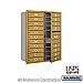 Salsbury 3711D-19GFU 4C Horizontal Mailbox 11 Door High Unit 41 Inches Double Column 19 MB1 Doors Front Loading USPS Access