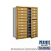 Salsbury 3711D-20GFP 4C Horizontal Mailbox 11 Door High Unit 41 Inches Double Column 20 MB1 Doors Front Loading Private Access