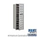Salsbury 3711S-09AFP 4C Horizontal Mailbox 11 Door High Unit 41 Inches Single Column 9 MB1 Doors Front Loading Private Access