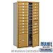 Salsbury 3716D-20GFP 4C Horizontal Mailbox Maximum Height Unit 56 3/4 Inches Double Column 20 MB1 Doors / 2 PL's Front Loading Private Access