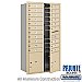 Salsbury 3716D-20SFP 4C Horizontal Mailbox Maximum Height Unit 56 3/4 Inches Double Column 20 MB1 Doors / 2 PL's Front Loading Private Access