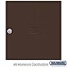 Salsbury 3754BRZ Replacement Door and Lock Standard MB4 Size for 4C Horizontal Mailbox with 3 Keys