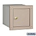 Salsbury 4140P-BGE Cast Aluminum Column Mailbox Non Locking Plain Door