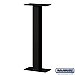 Salsbury 4365BLK Standard Pedestal Bolt Mounted for Roadside Mailbox and Mail Chest