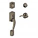 Schlage F62CAM620AVARH F-Series Camelot Right Hand Double Cylinder Handleset